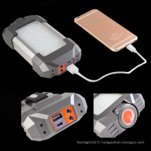 Lanterne Camping Light avec Power Bank Lampe à main